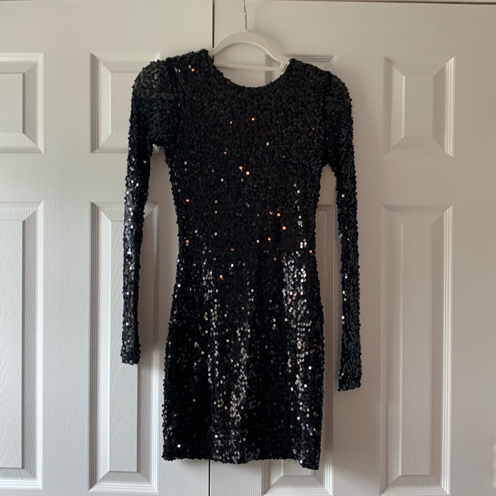 French Connection Black Dress